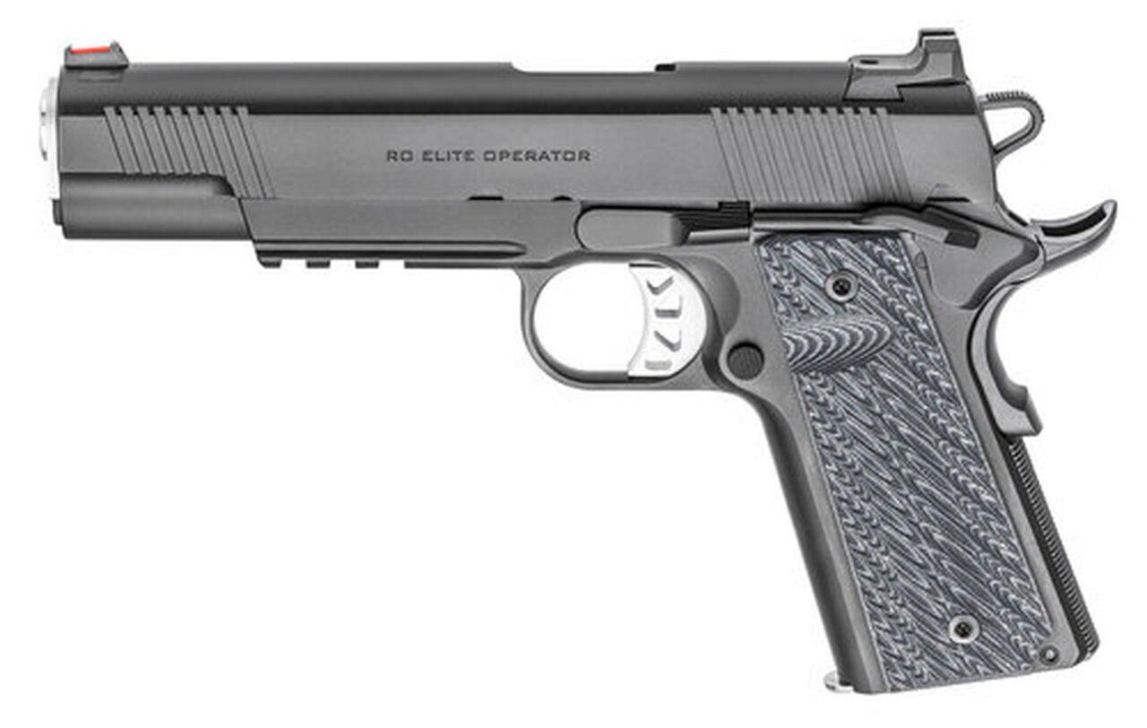 Image of Springfield Range Officer Elite Operator 1911, 10mm, 5", 8rd, Black Steel