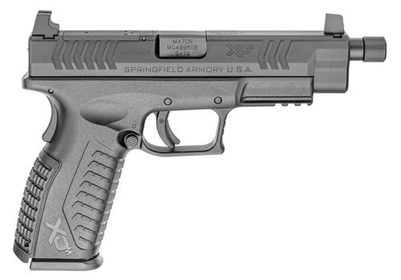 Image of Springfield XDM OSP (Optical Sight Pistol) Full Size, 9MM, 5.28" Threaded Barrel, Base Plates and Non Threaded Barrel Included, Optics Ready