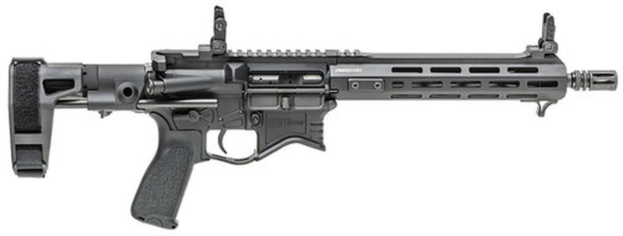 Image of Springfield Saint Edge Pistol AR, 5.56 NATO, 10.3" Stainless Steel Barrel, Aluminum Receiver, Black, M-LOK Handguard, With Stabilizing Brace, 10rd Pmag