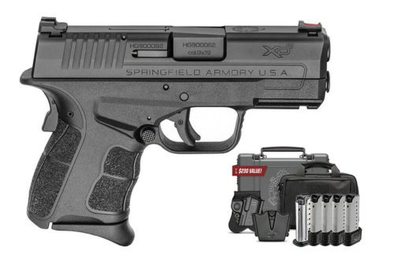 Image of Springfield XDS Mod.2 Instant Gear Up Package 9mm, 3.3" Barrel, Single Stack, Fiber Optic