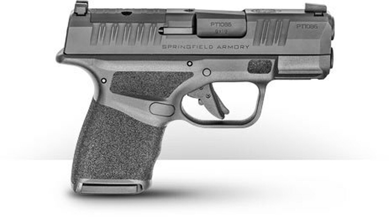 Image of Springfield Hellcat OSP 9mm, 3" Barrel, Fiber Optic Front/Tactical Rear Sight, Black, 11rd/13rd