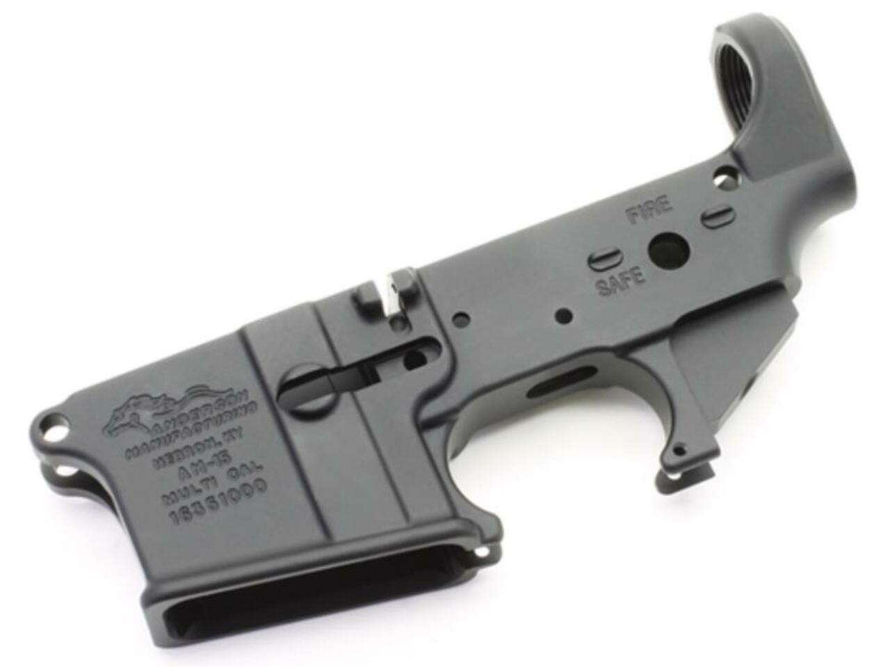 Image of Anderson AR-15 Stripped Lower Receiver Multi-Caliber Black Hardcoat - Packaged