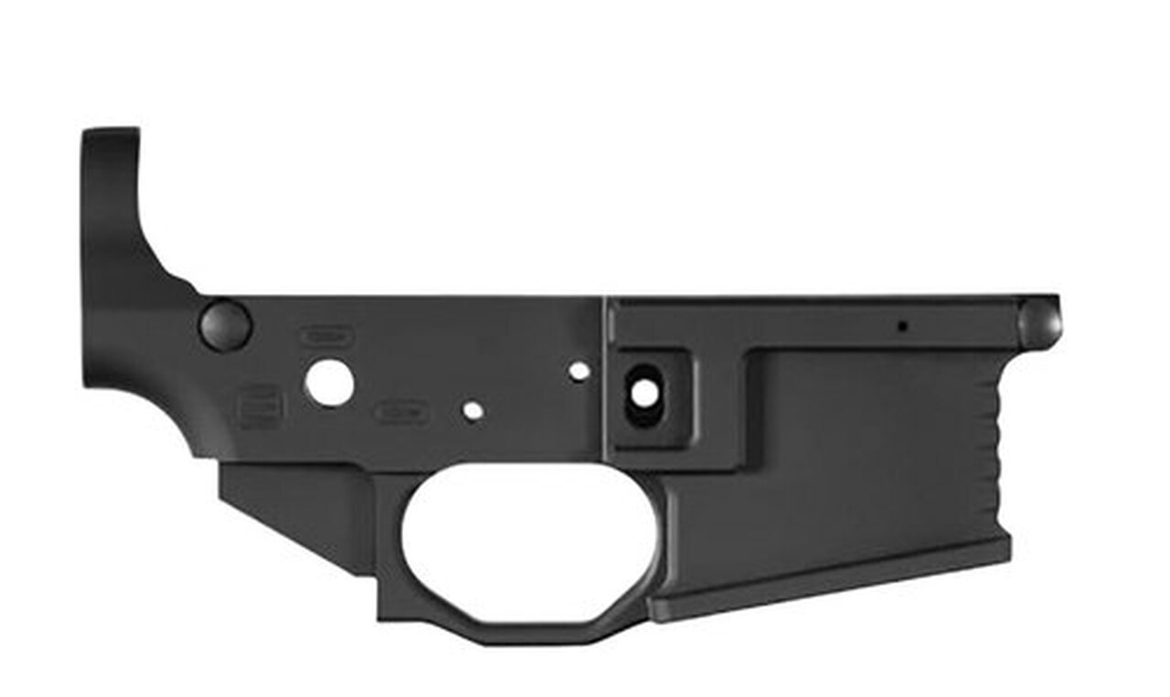Image of Black Rain BRO Milled Strtipped Lower Receiver AR-15 223/5.56mm Black Hardc