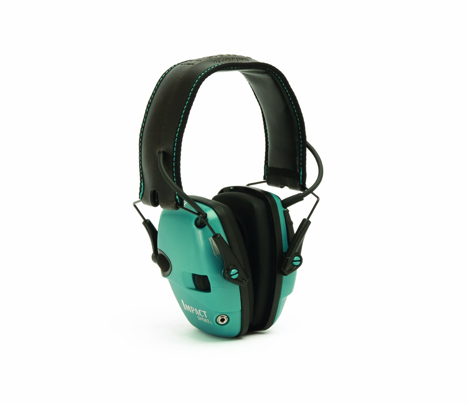 Image of Honeywell Howard Leight Impact Sport Electronic Ear Muffs - Teal