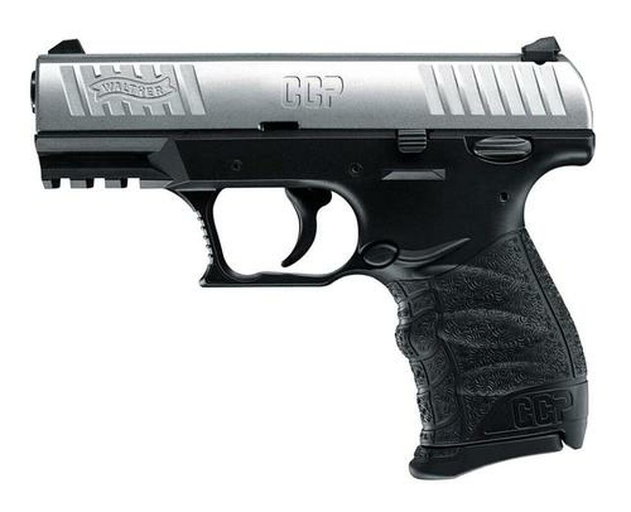 Image of Walther CCP 9MM 3.54 Stainless, 8 Round, 2 Mags