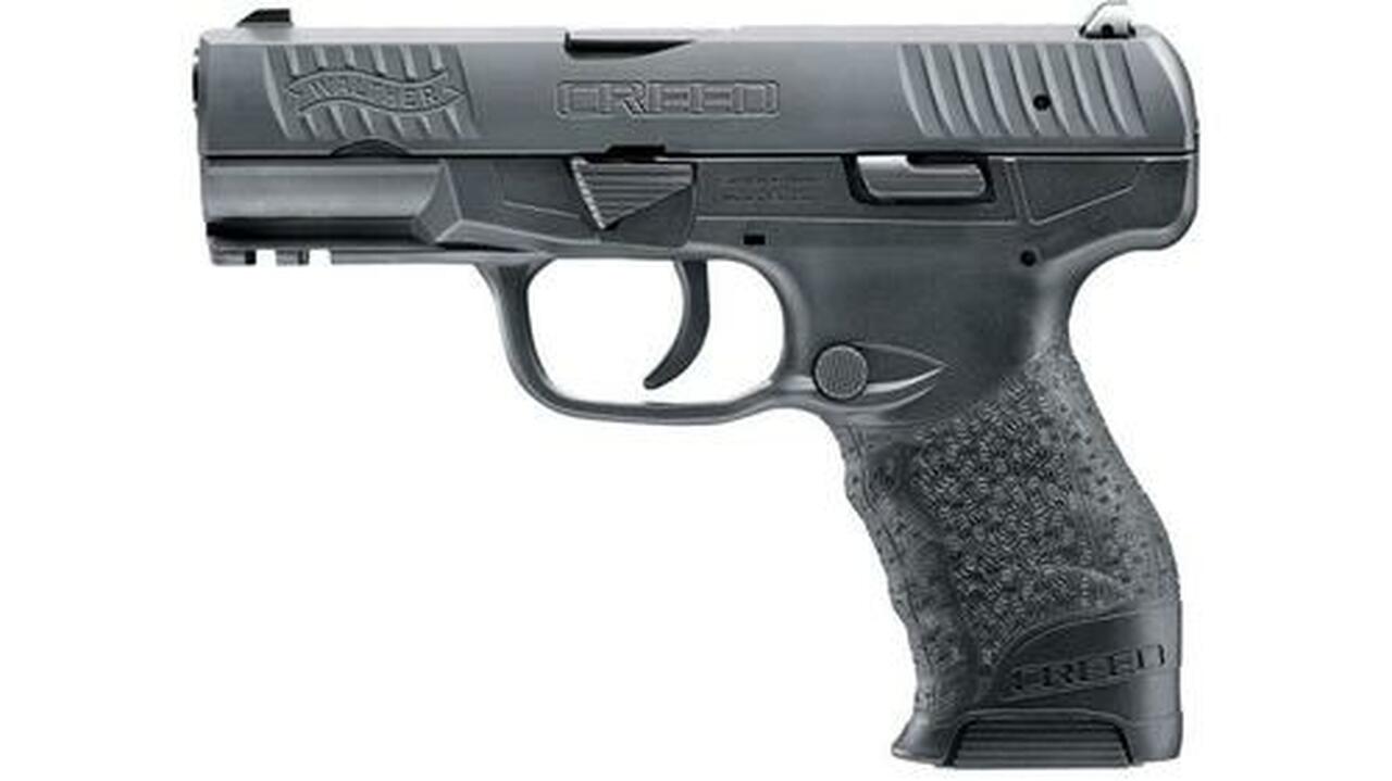Image of Walther Creed 9mm 4" Black 10 Round, 2 Mags