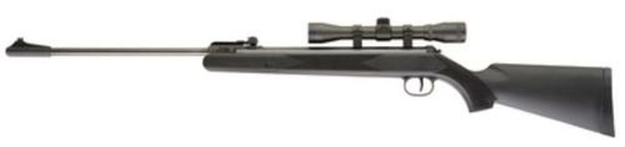Image of Umarex Ruger Blackhawk Air Rifle .177 Pellets, 18.7" Blued Barrel, Ambi Black Composite Stock, 4X32 Scope