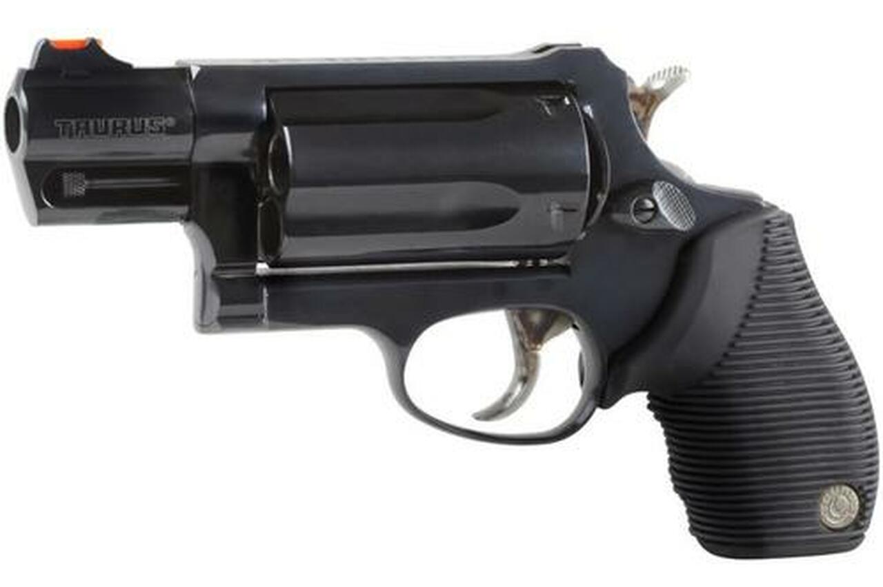 Image of Taurus Judge Tracker Public Defender 410/45LC 2.5" 5rd Ribber Grip Bl