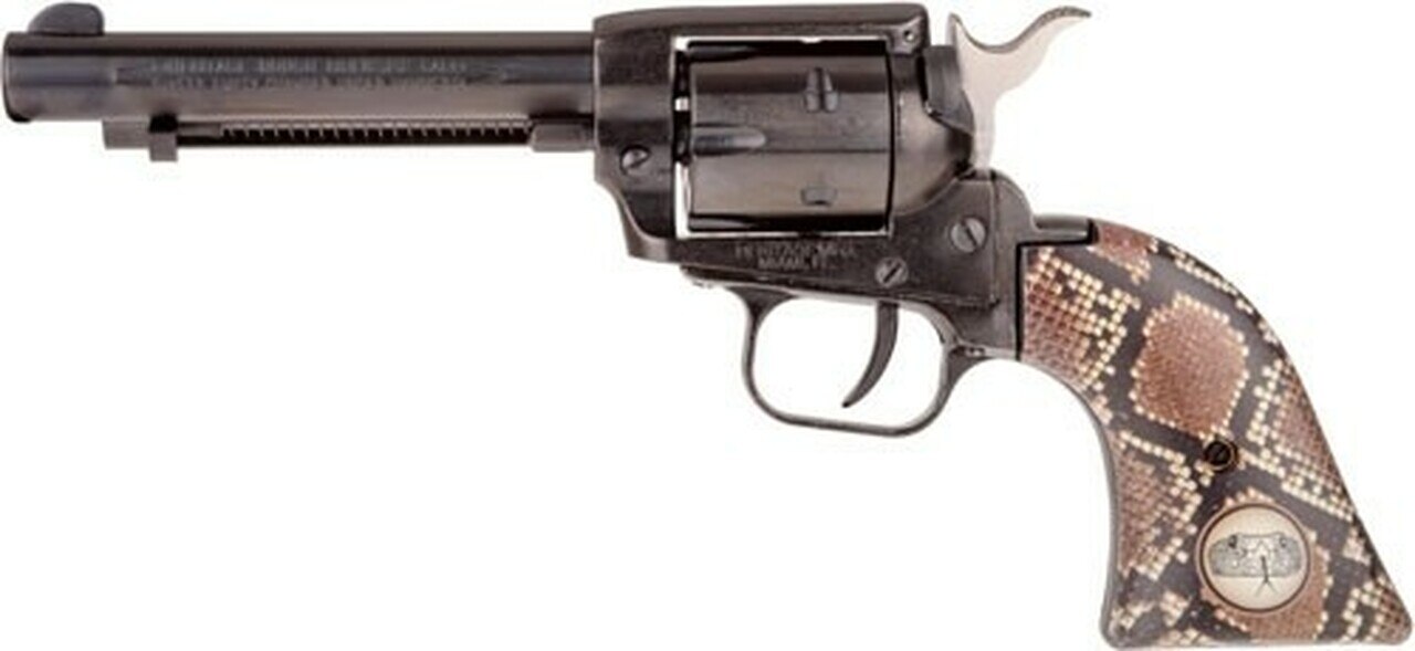 Image of Heritage Rough Rider Revolver SAA 22 LR 4.7.5" Barrel, Snake Style Grips- TALO Exclusive