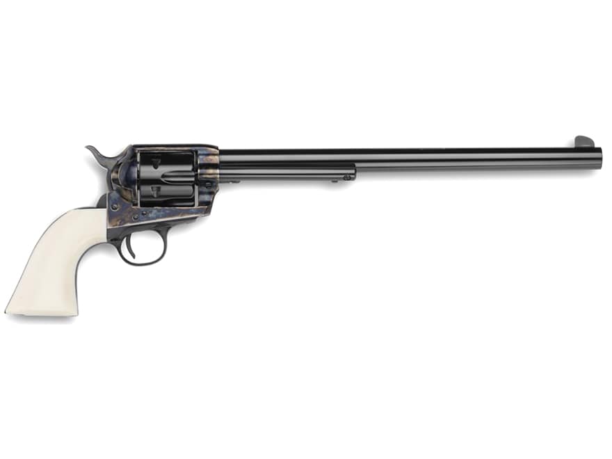 Image of EMF Company Buntline Pistol 45 Colt (Long Colt) 12" Barrel, 6-Round Blue Simulated Ivory Grip