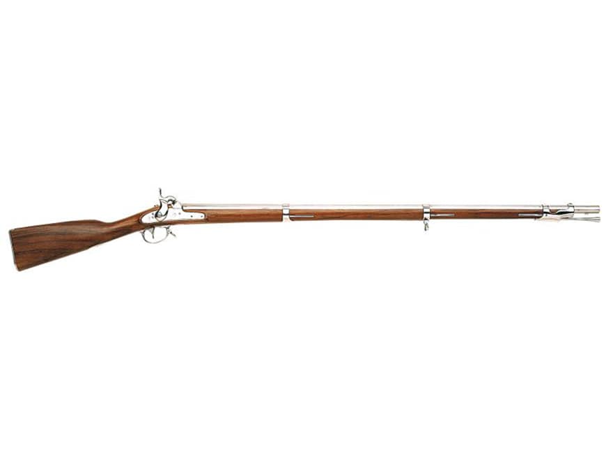 Image of Traditions 1842 Springfield Musket Muzzleloading Rifle 69 Caliber Percussion Smoothbore 42" Barrel Hardwood Stock