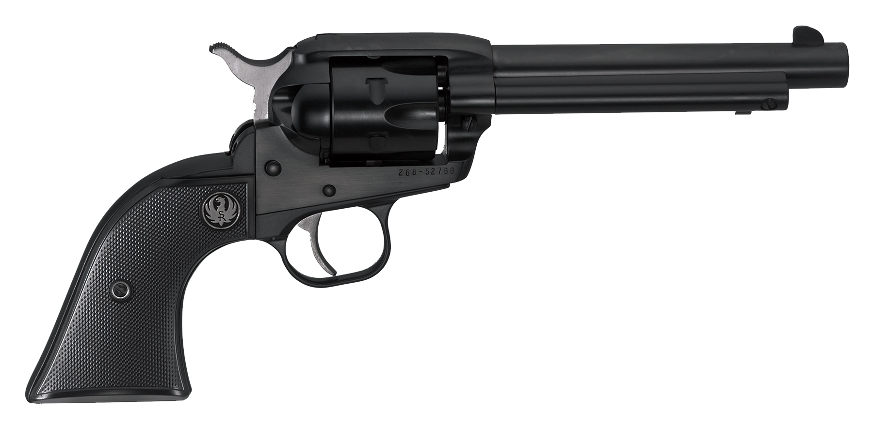 Image of Ruger Single-Six 22LR/22 Mag Convertible, 5.5" Barrel Fixed Sights Blue Finish