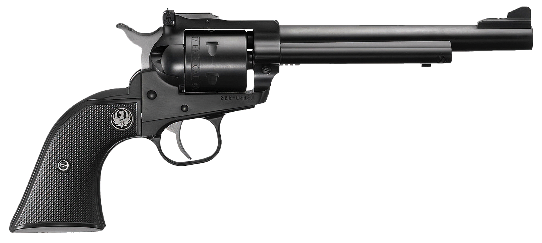 Image of Ruger Single-Six 17HMR, 6.5" Barrel, Adjustable Sights, Blued Finish