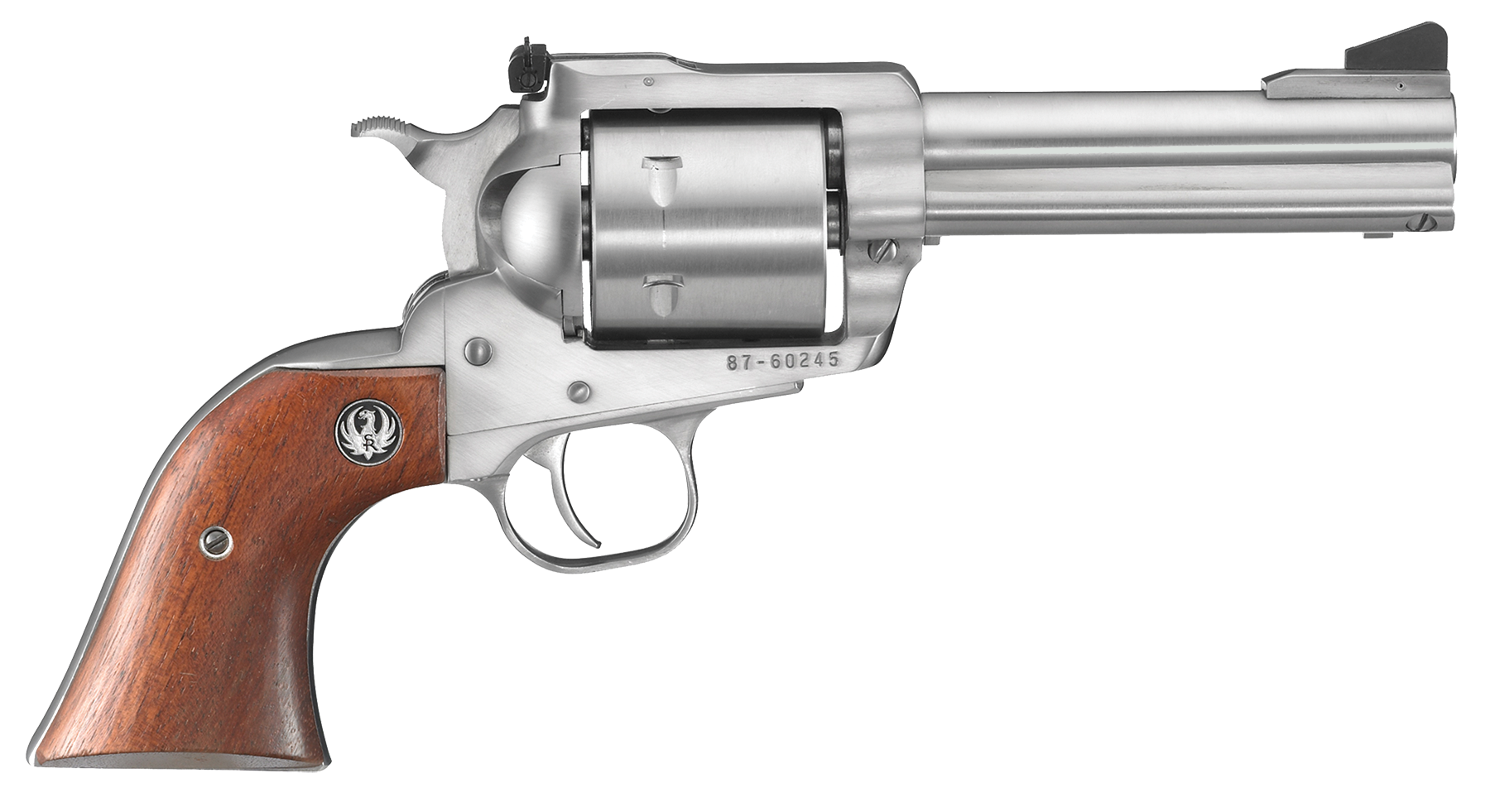 Image of Ruger Super BlackHawk Standard 44 RemMag 4.62" 6rd Rosewood Grip Stainless