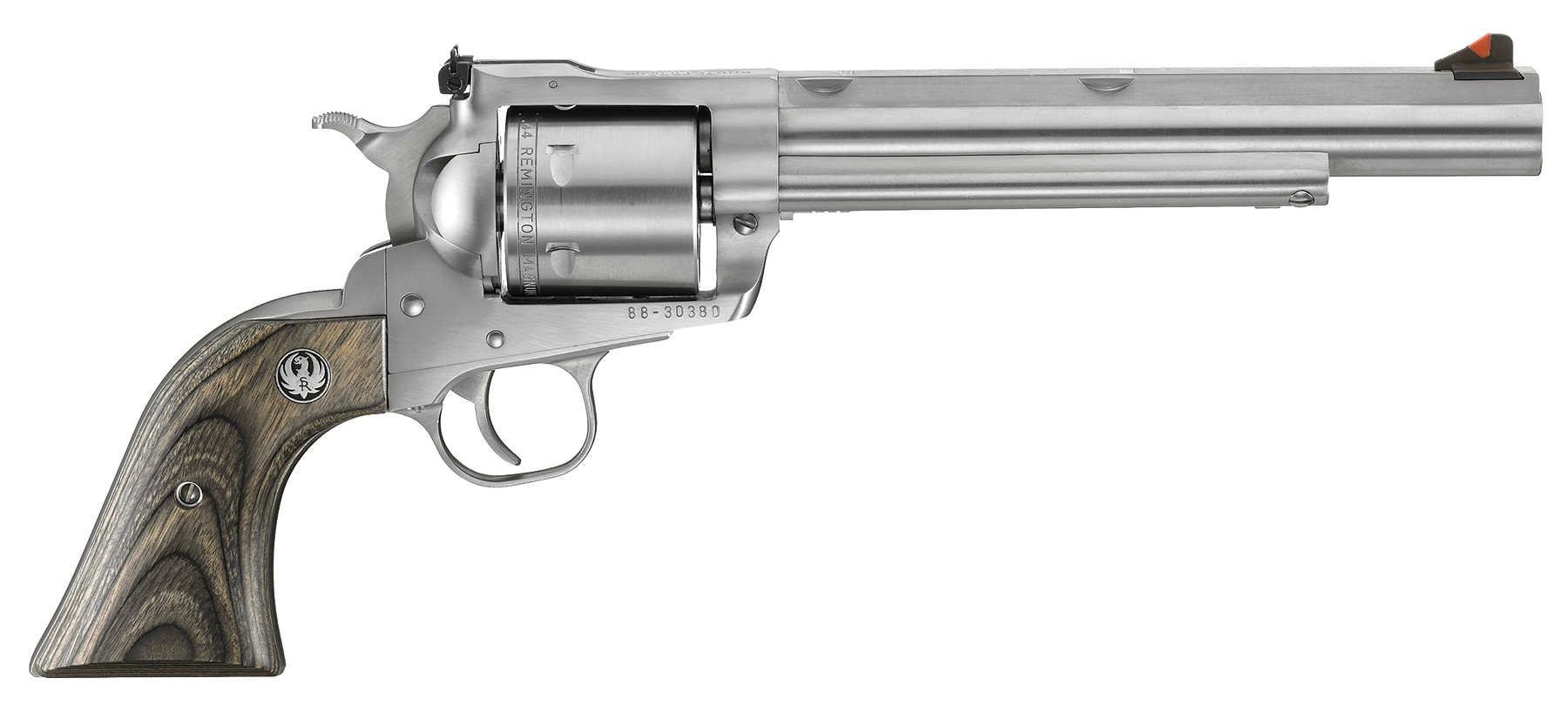 Image of Ruger Super BlackHawk Hunter 44 Rem Mag 7.5" SS Barrel Black Laminate Wood Grips, 6rd