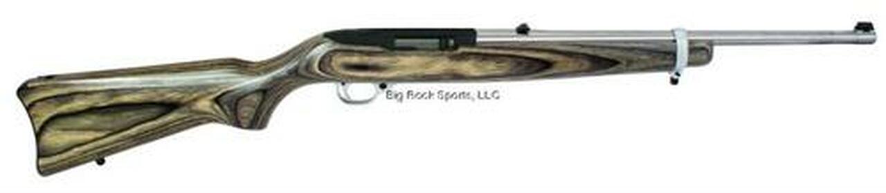 Image of Ruger K10/22-RBBZ Auto Rimfire 22LR SS Finish, Laminated Stock