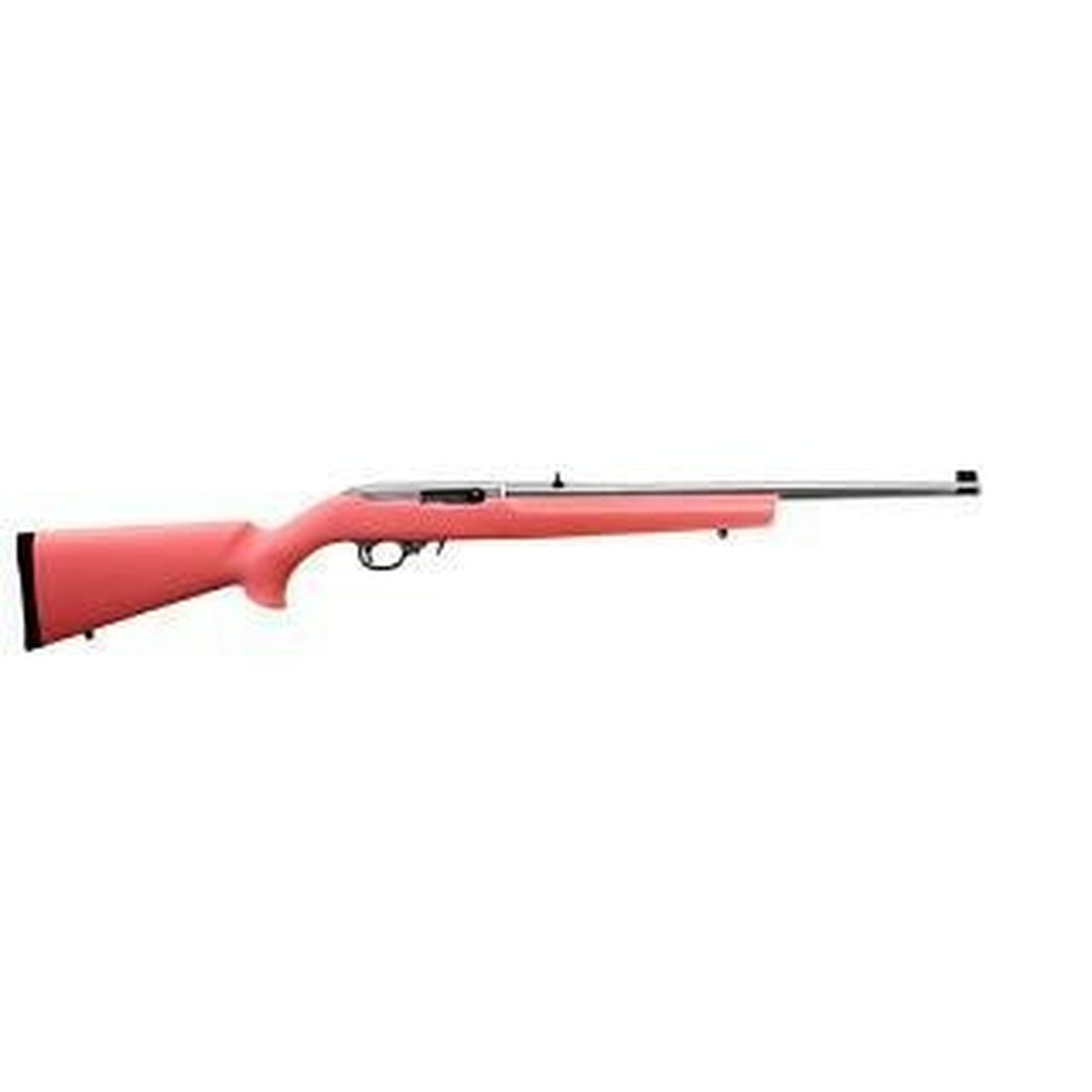Image of Ruger 10/22 Pink Synthetic Stock Stainless Steel Barrel, 10 Round Mag