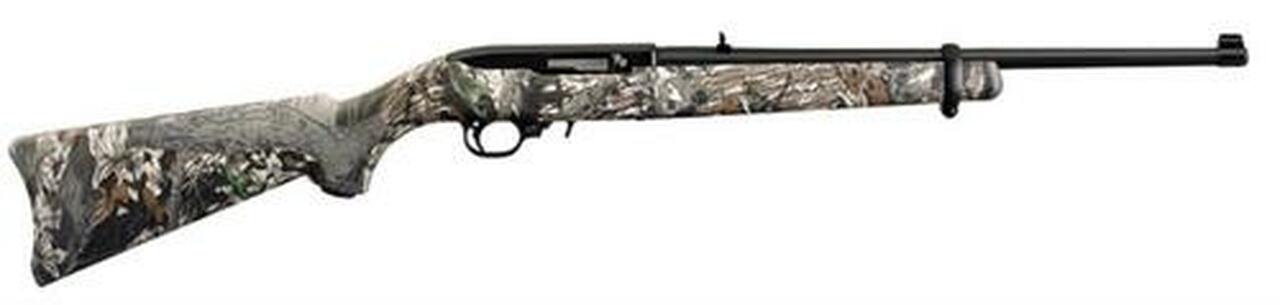 Image of Ruger 10/22 Carbine .22,18.5", Mossy Oak Break Up Stock, Blue Barrel