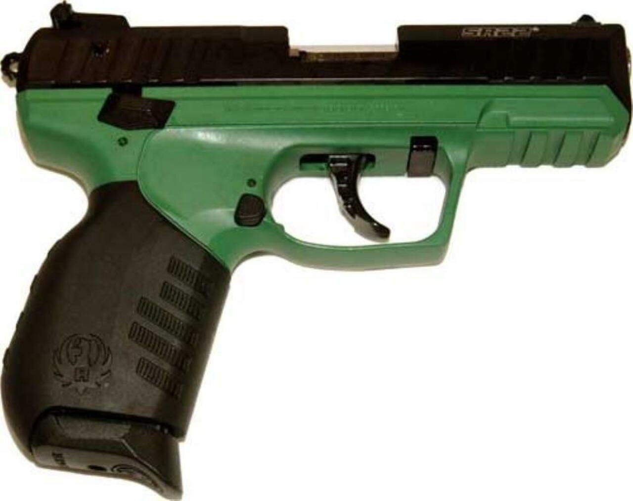 Image of RUGER SR22PB FARMER GREEN .22LR 10-SHOT