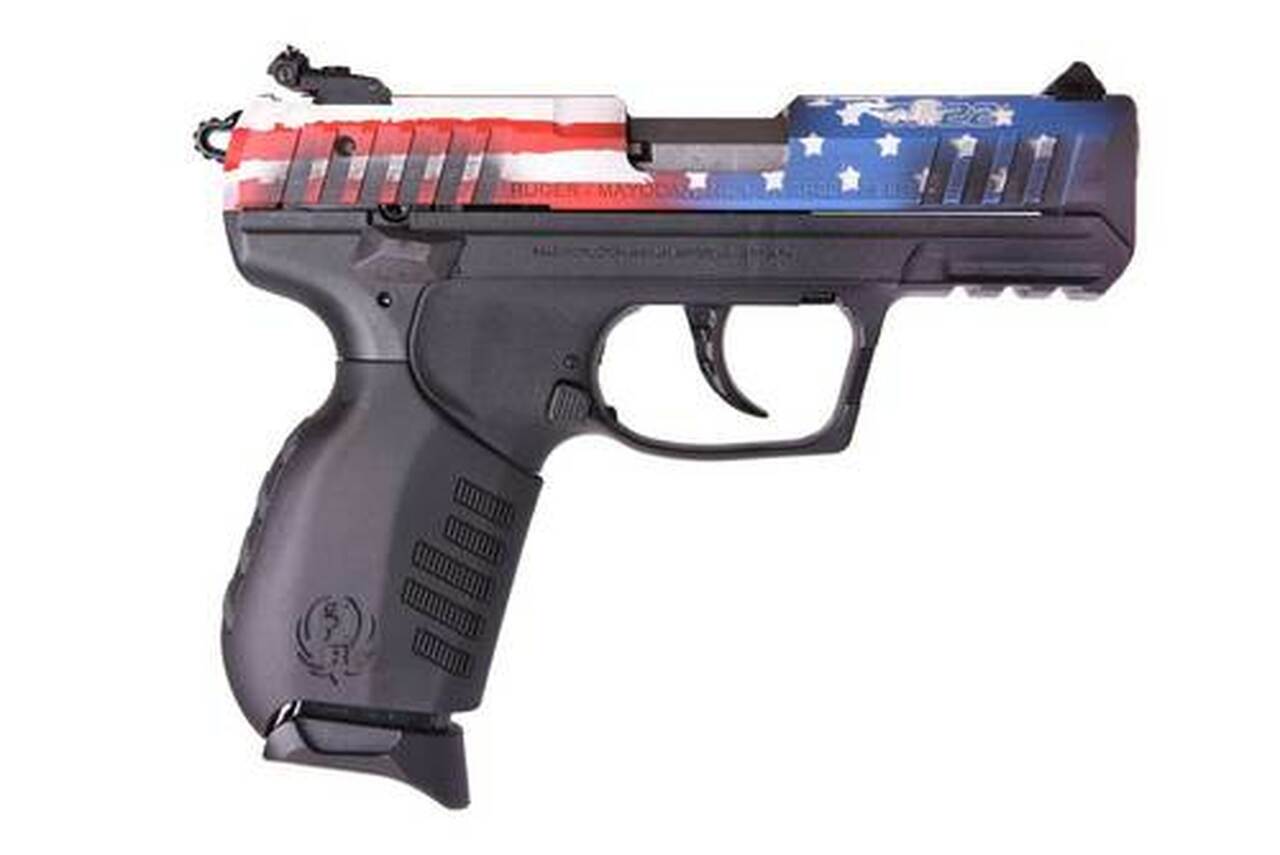 Image of Ruger SR22 American Flag Special Edition 22LR 3.5" Barrel 10rd Mag