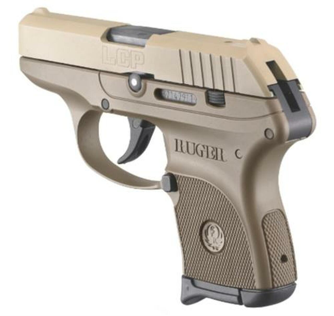 Image of Ruger LCP 380acp Full Flat Dark Earth 2.75" Barrel 6rd Mag