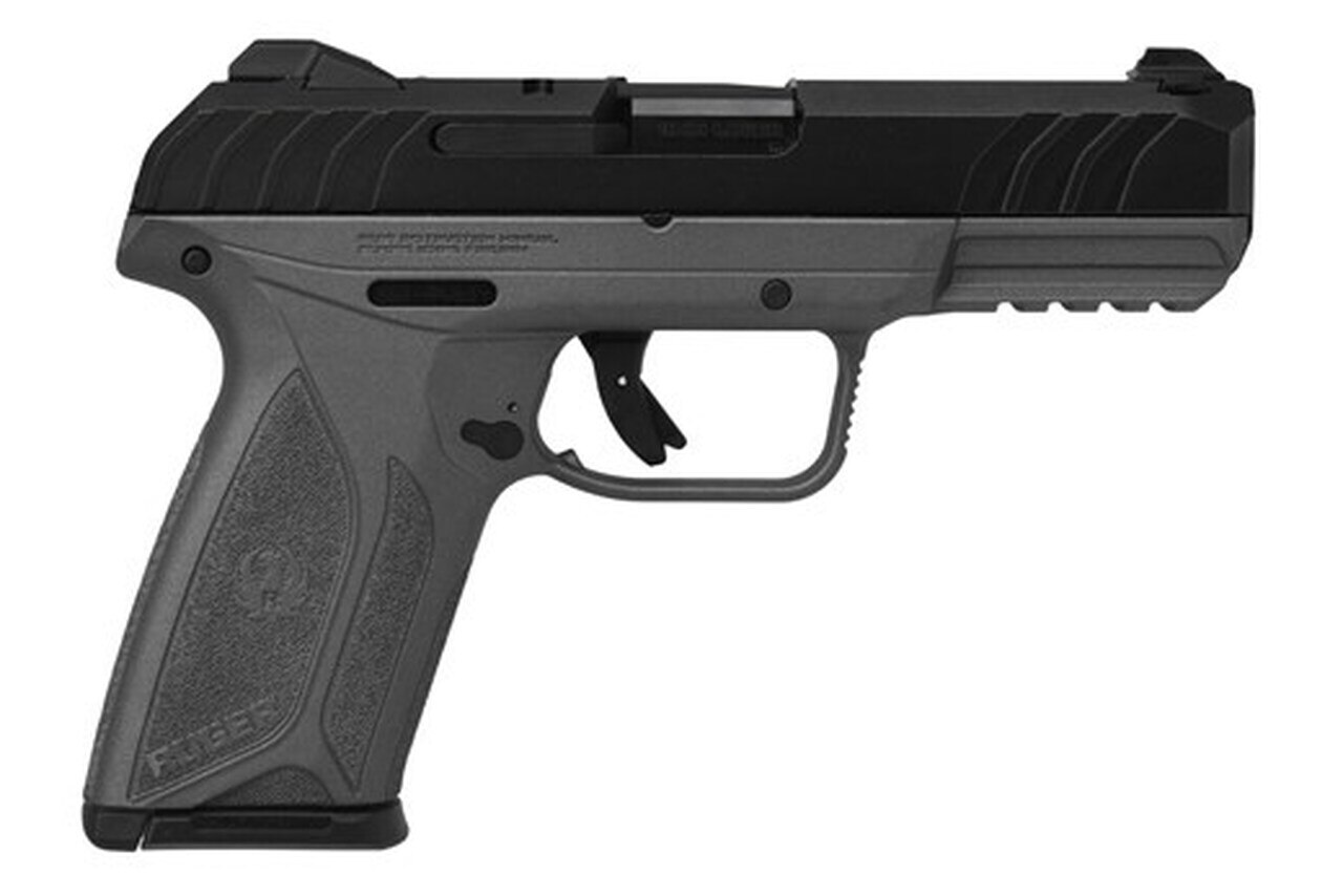 Image of Ruger Security-9 Pistol, 9mm, 4" Barrel, Tungsten Cerakote Finish, Integral Grip 15rd Mag