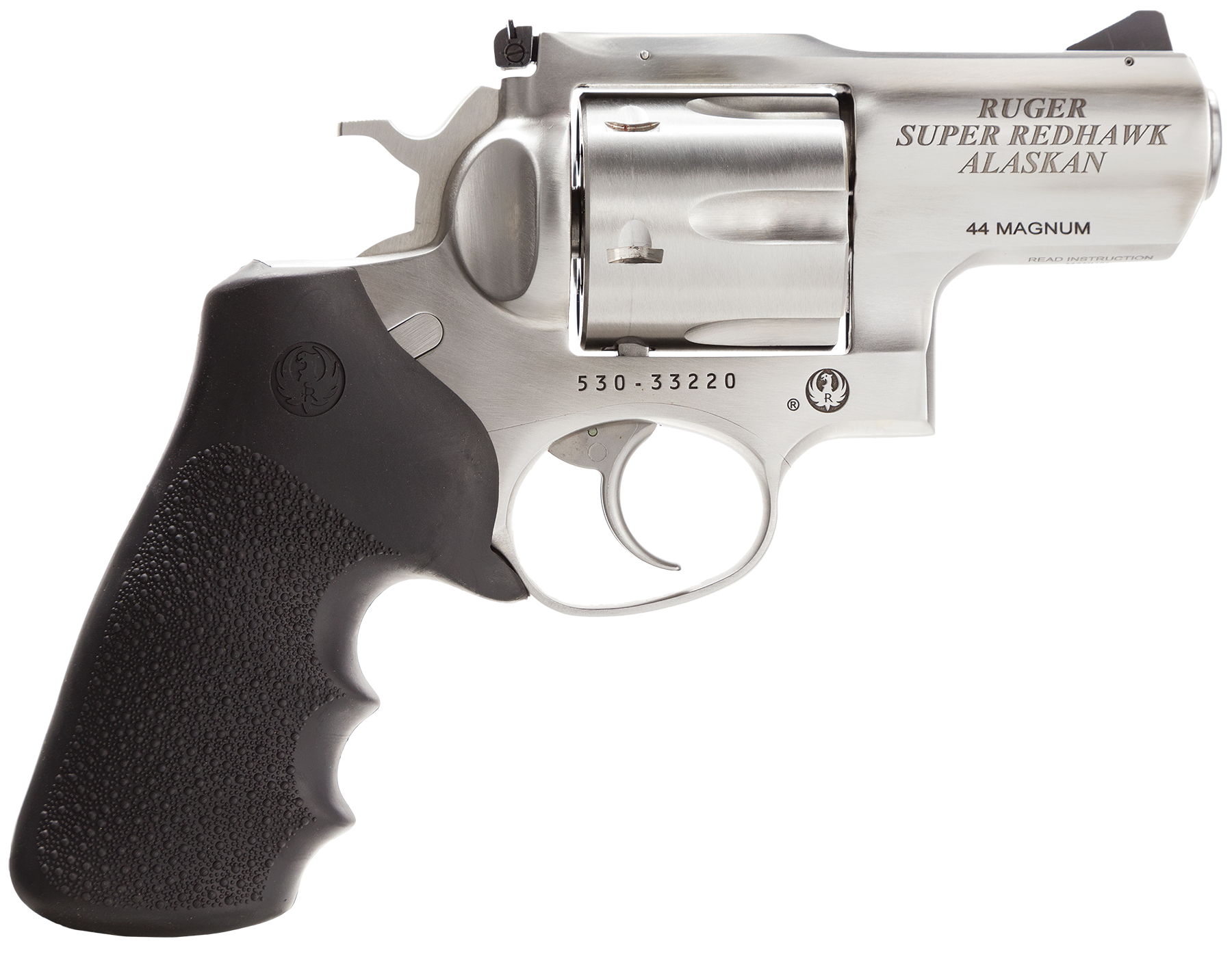 Image of Ruger Super Redhawk Alaskan, 44 Mag, 2.5" Barrel, Hogue Tamer Monogrip