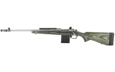 Image of Ruger Gunsite Scout Rifle, 308, Left Hand, Matte SS, 10 Round Mag 18"