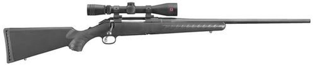 Image of Ruger American 22-250 22" Barrel, Redfield Scope Black Composite Stock