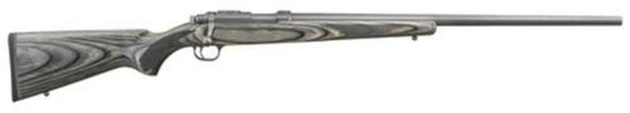 Image of Ruger 17 Hornady Magnum Rimfire Black Lam Stock/SS, 24" Bolt, 9 rd