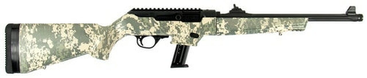 Image of Ruger PC Carbine, 9mm, 17rd, Digital Camo Stock