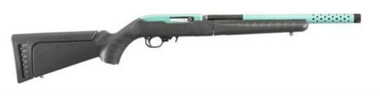 Image of Ruger 10/22 Take Down Lite 22LR 16" Turquoise Barrel and Receiver 10rd Mag