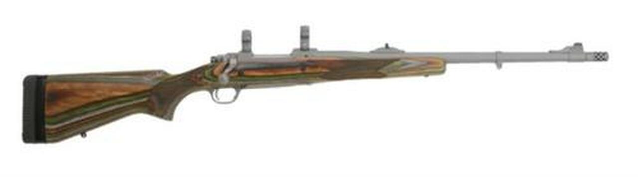 Image of Ruger Guide Gun .300 RCM 20" SS Hawkeye Matte Finish Removable Muzzle Brake, Laminate Stock