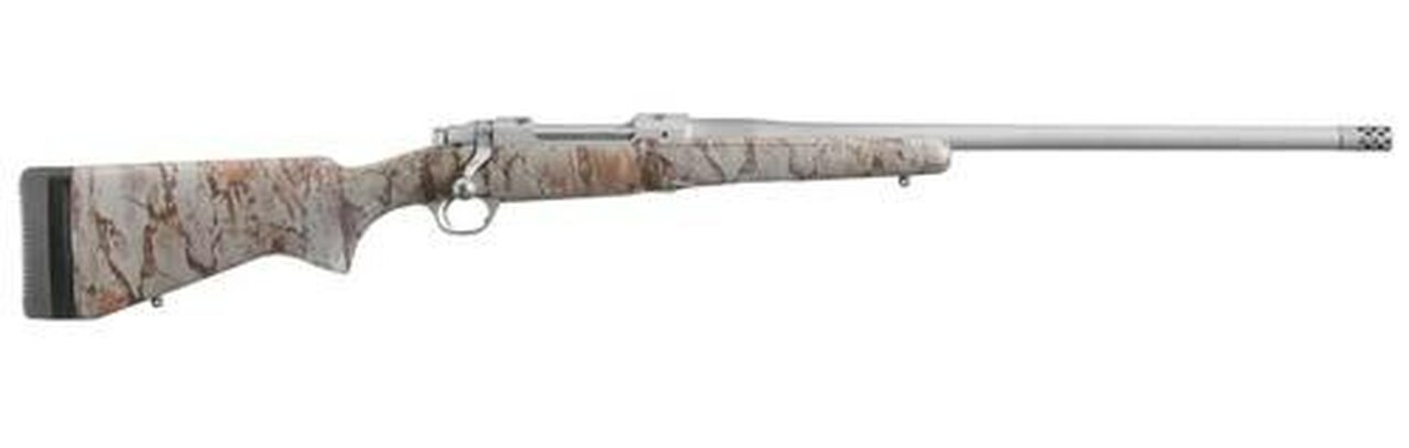 Image of Ruger Hawkeye FTW Hunter 308win 22" Barrel SS/Natgeaer camo