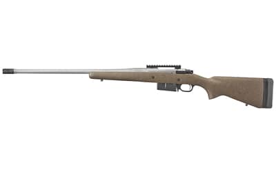 Image of Ruger Hawkeye LR HNT 6.5 PRC, 22" Barrel, Black/Brown Laminated, 3rd