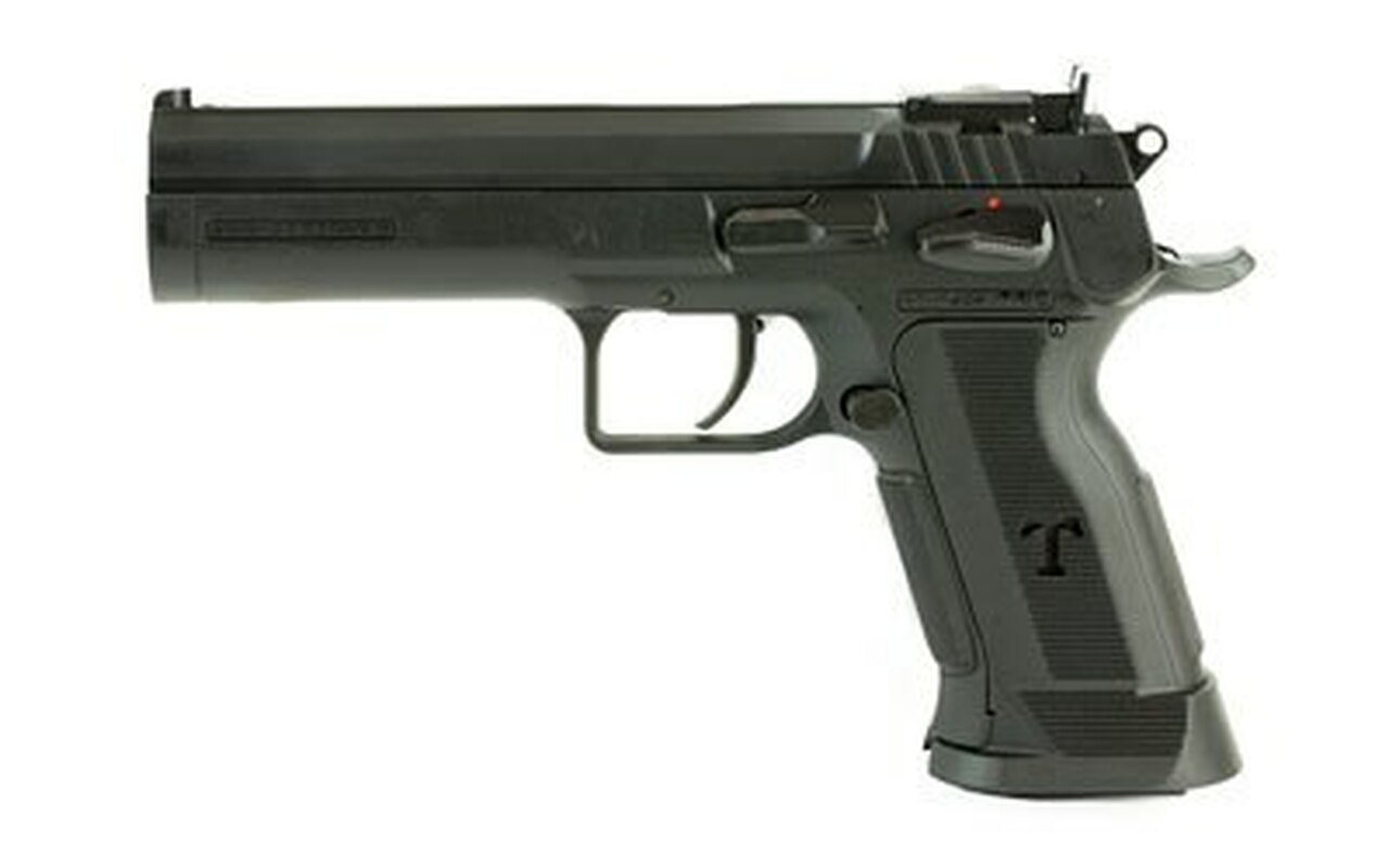 Image of EAA Witness P Match 45 ACP, 4.75" Barrel, Blued, Ambidextrous, 10rd