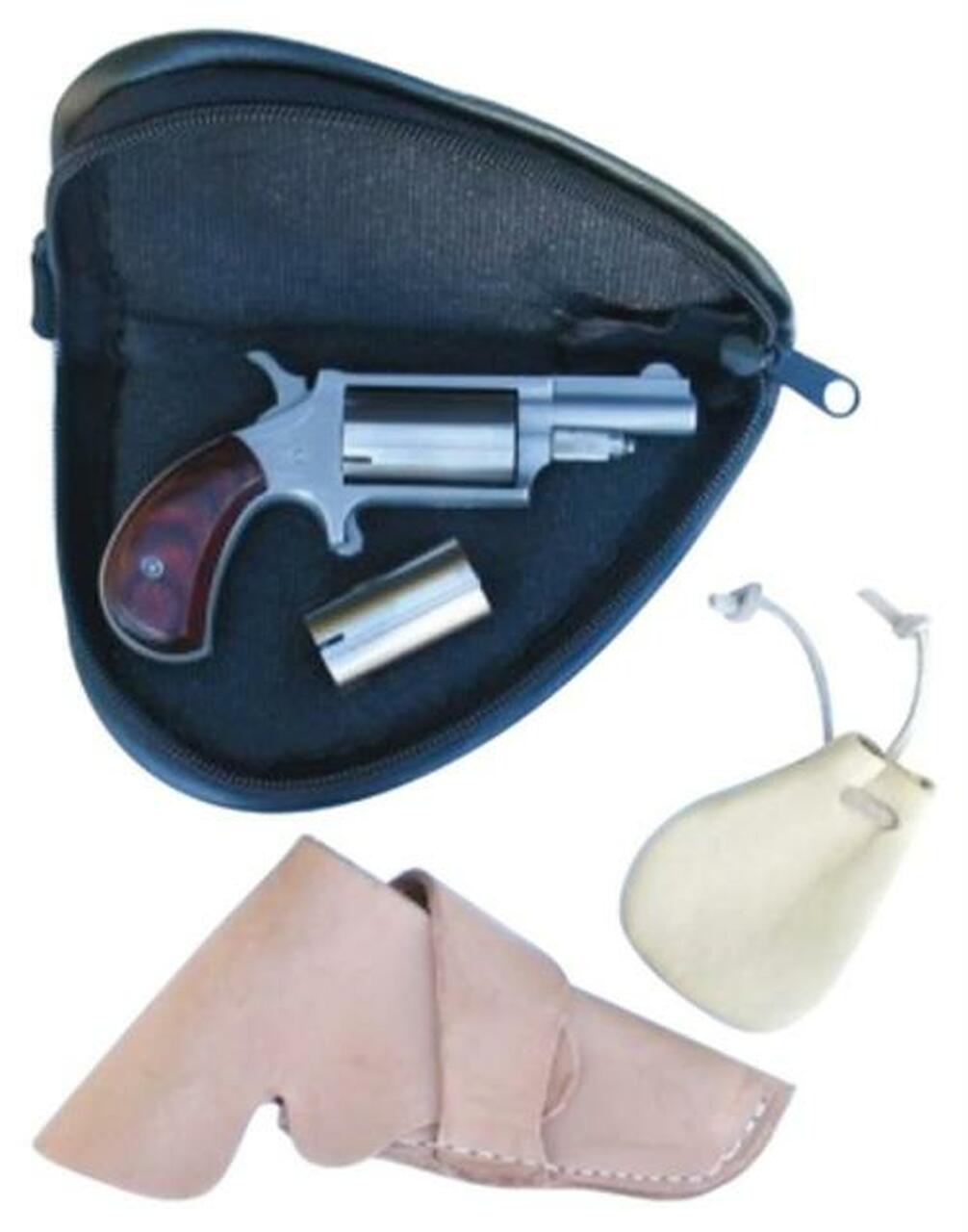 Image of North American Arms Companion Super Cap And Ball Revolver .22 Caliber 1.875" Barrel Stainless Steel 5 Shot