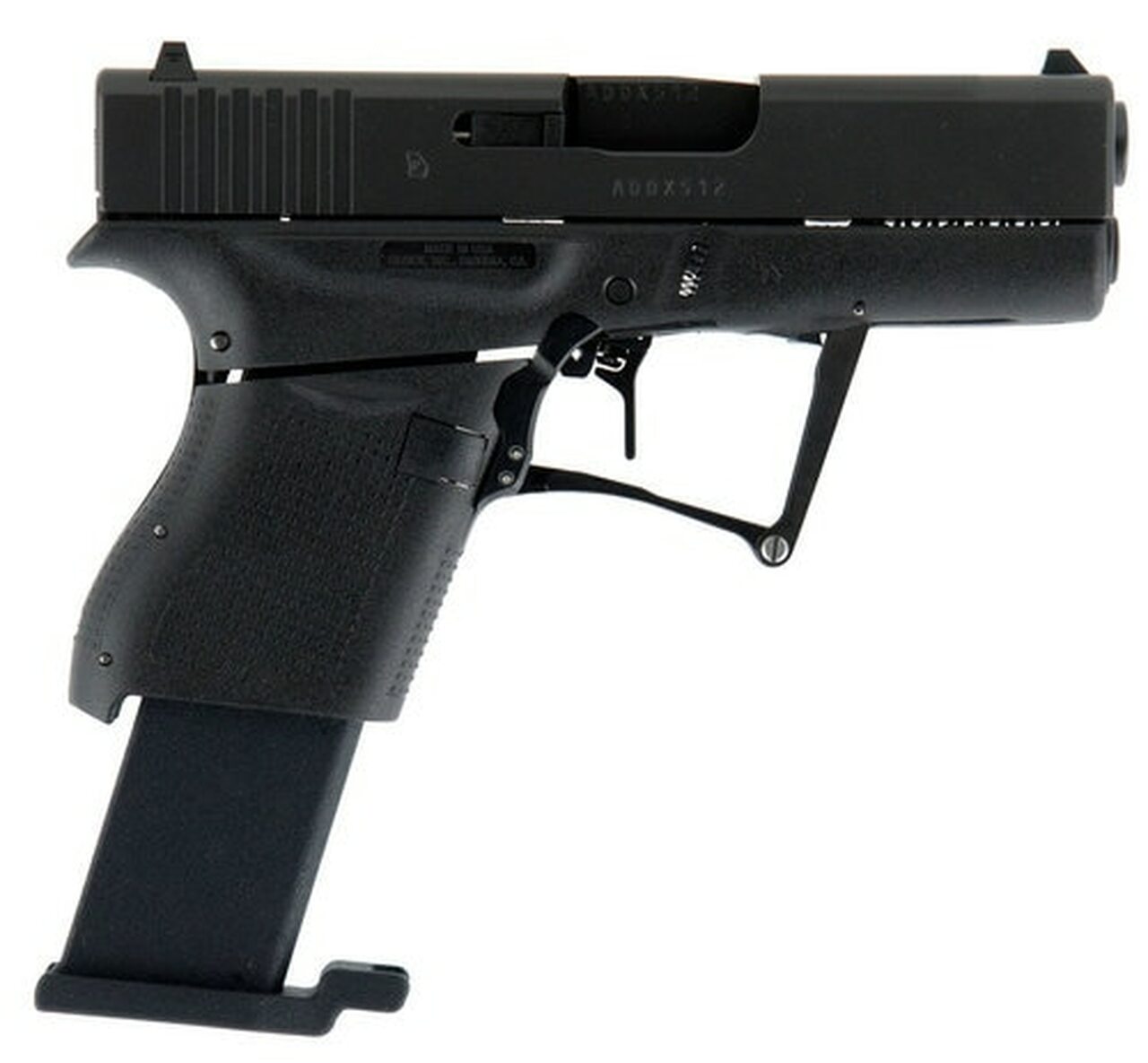Image of Full Conceal M3S G43 Foldable Sub-Compact Pistol, 9MM, 3.39" Barrel, Fixed Sights, Glock 43 Slide 8rd Mag