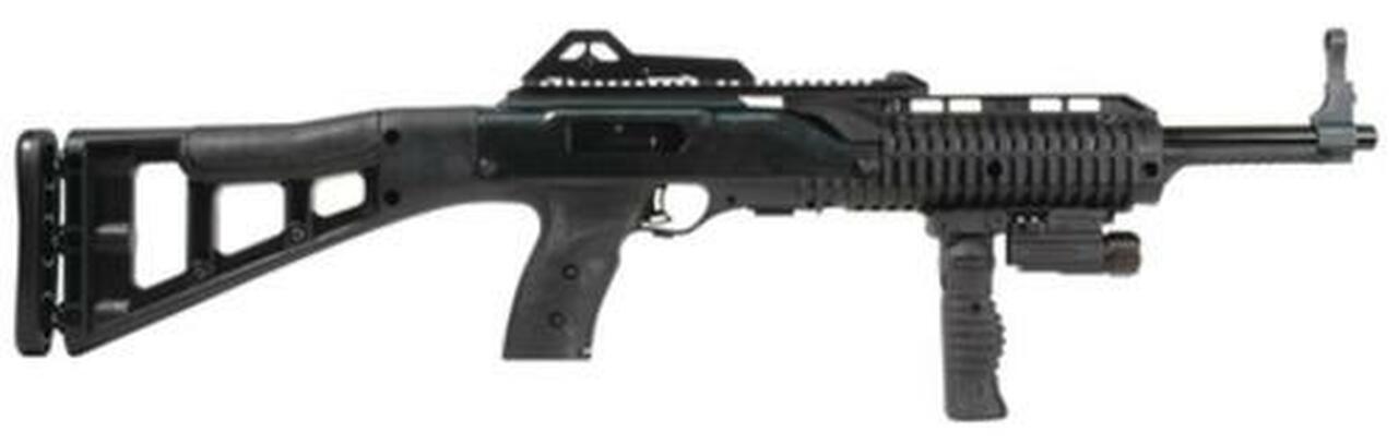 Image of Hi-Point Carbine .40 SW 17" Barrel Skeletonized Stock Forward Folding Grip & Light 10 Rd Mag