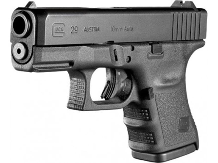 Image of Glock 29SF Gen 3 Pistol 10mm Auto Fixed Sights 10-Round Polymer Black