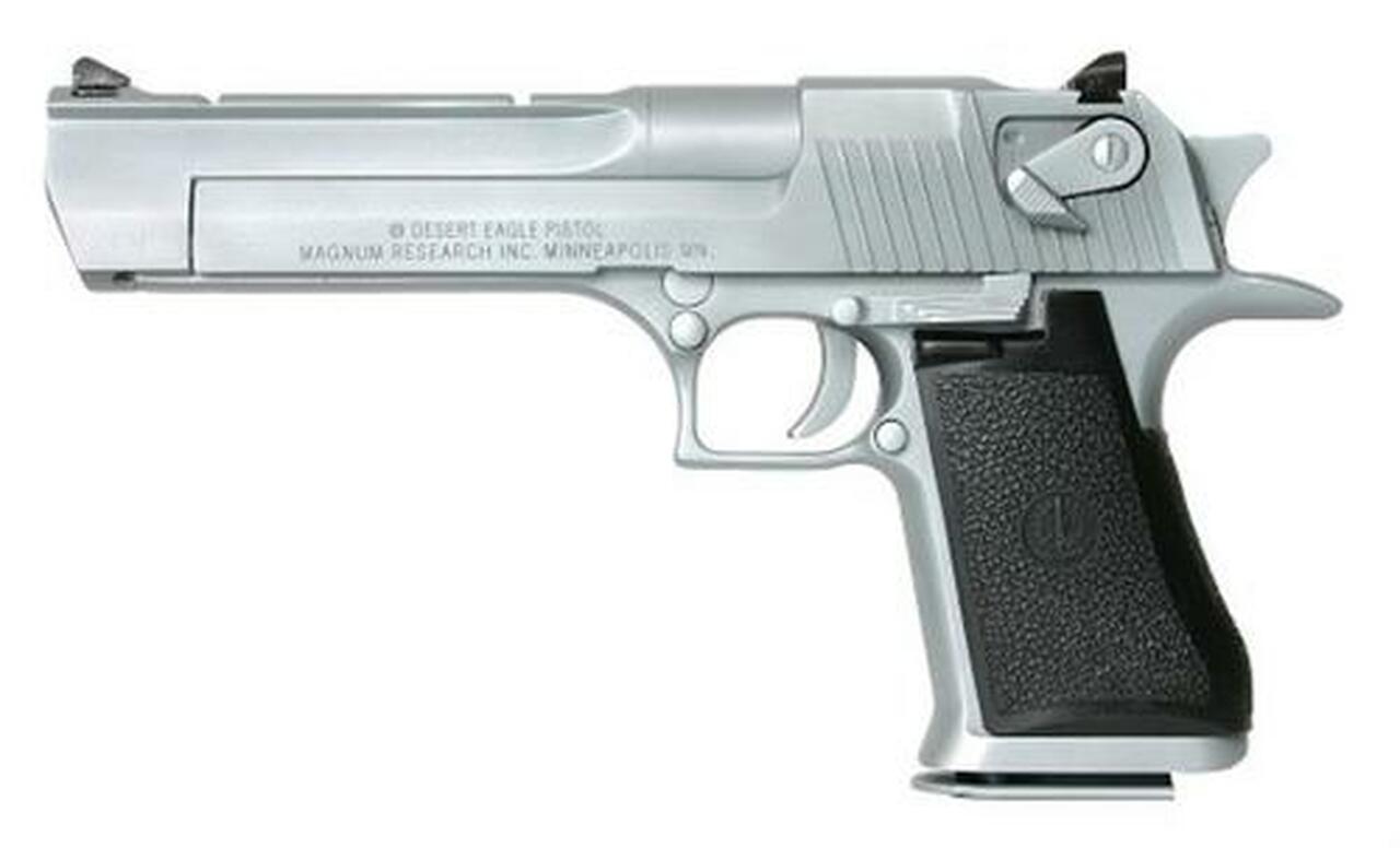 Image of Magnum Research Desert Eagle Mk XIX 44Mag 6" Barrel, Black Synthetic Matte Chrome, 8rd