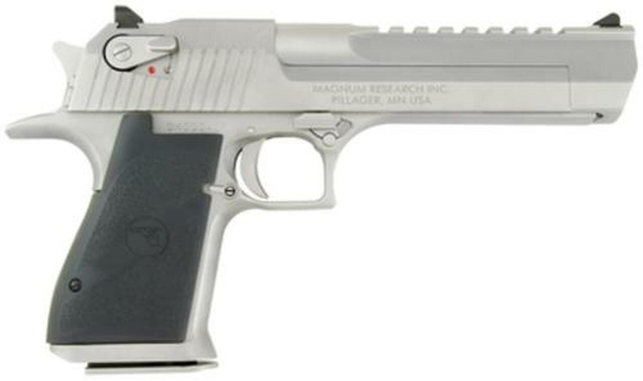 Image of Magnum Research Desert Eagle XIX 44 Mag, 6 Inch, Satin Nickel, 8rd