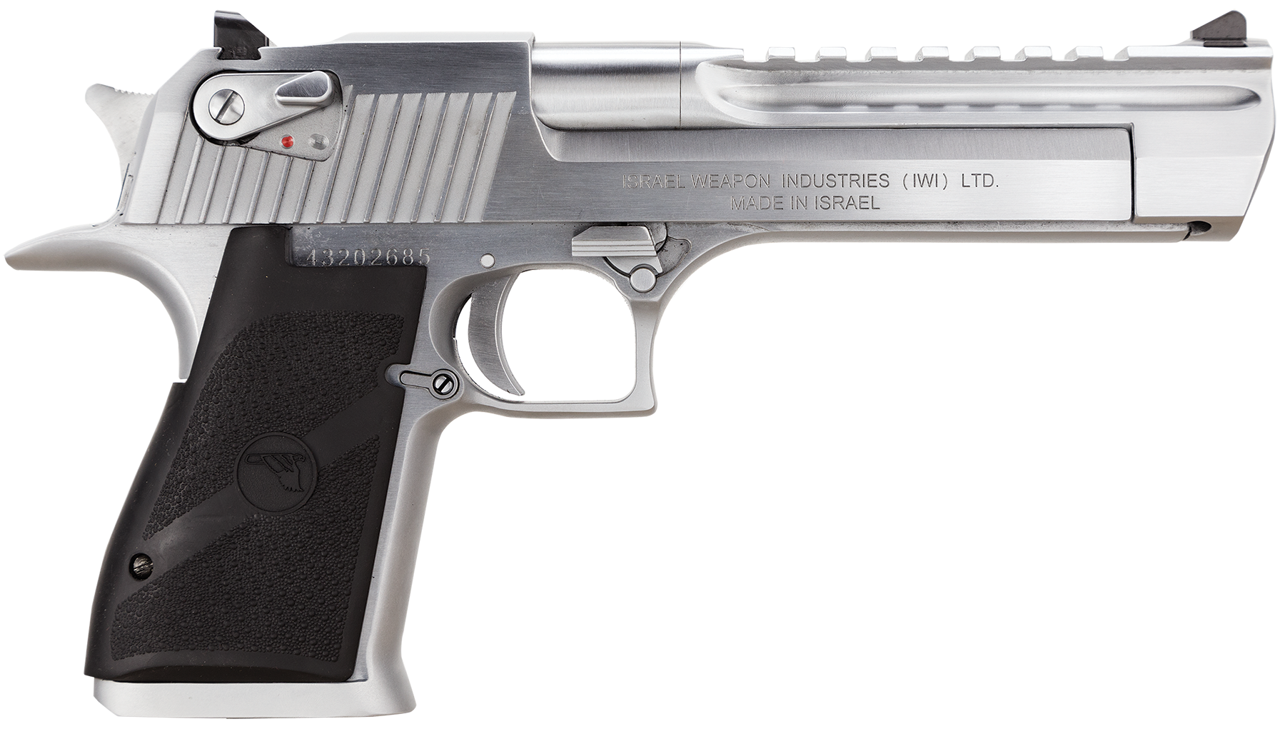 Image of Magnum Research Desert Eagle Mk XIX 44Mag 6" Barrel, Black Synthetic Brushed Chrome, 8rd