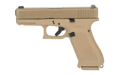 Image of Glock 19X Crossover 9mm, 4.02", GNS Coyote, nPVD Slide, 10rd