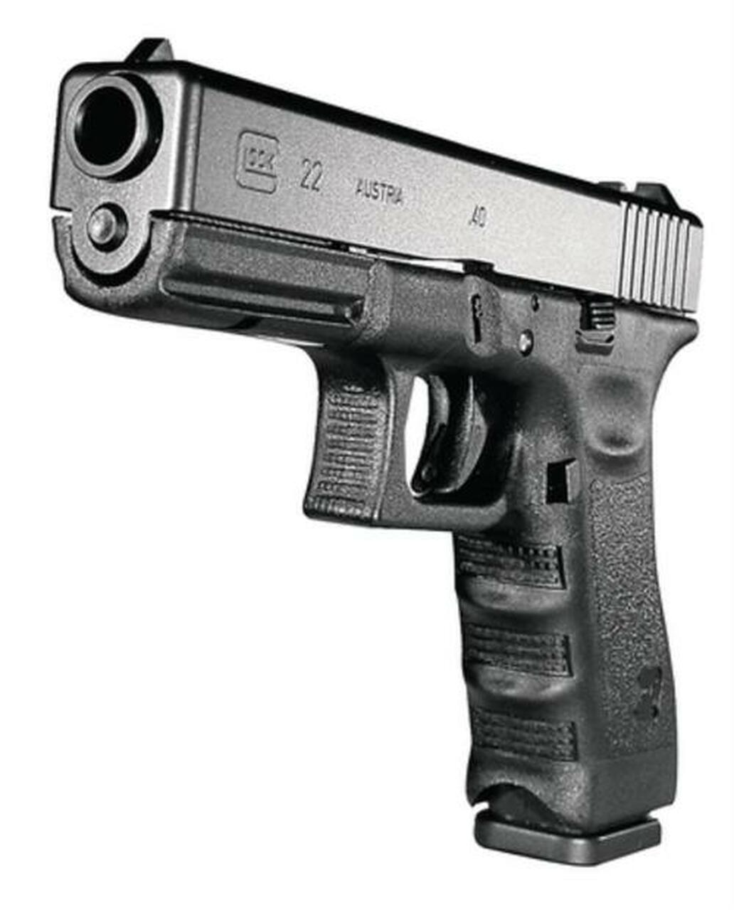 Image of Glock G22 .40 Smith & Wesson 4.49 Inch Barrel Black Fixed Sights 10 Rd Mag