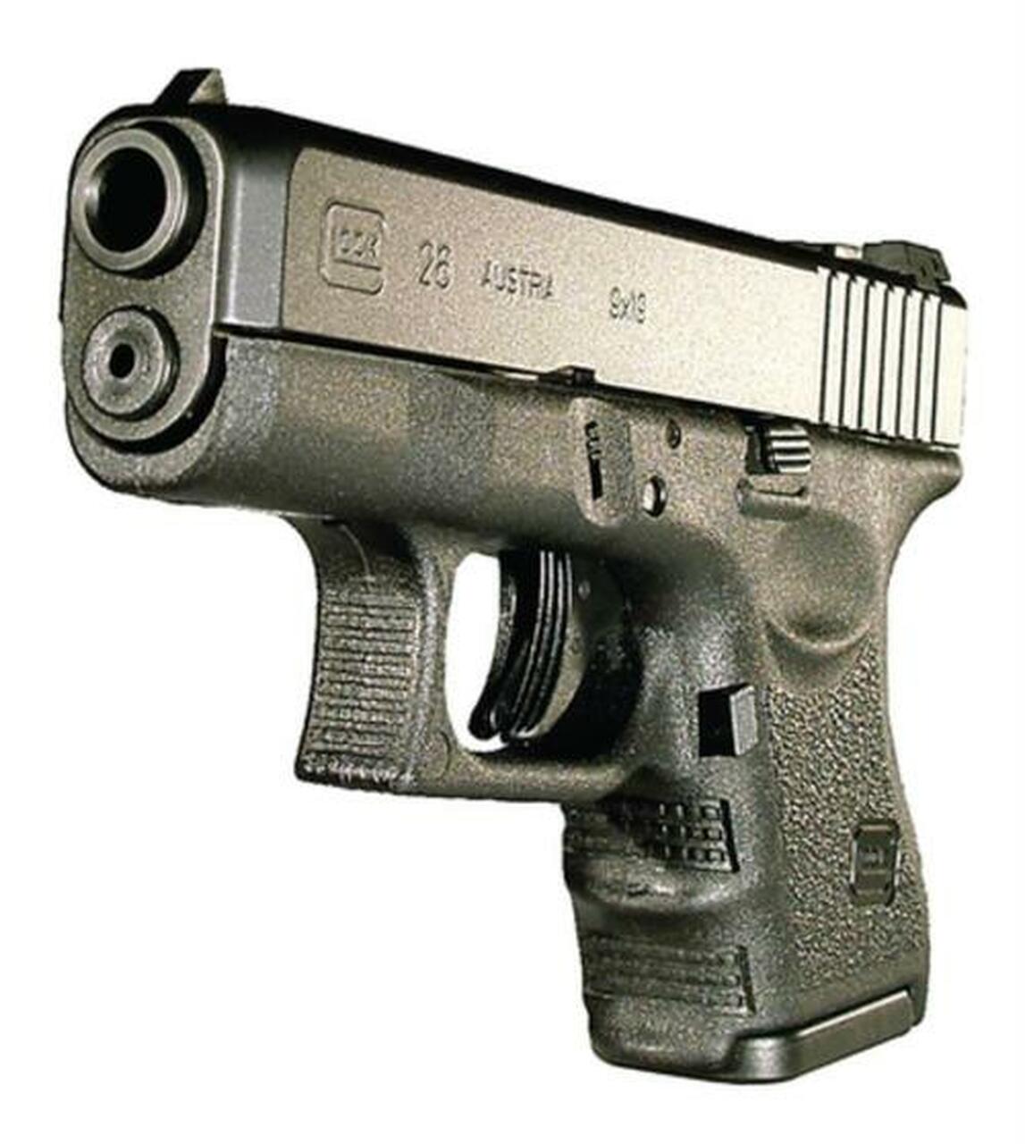 Image of Glock G26 9mm 3.46" Barrel Fixed Sights Poly Grip/Frame Black 10rd Mag