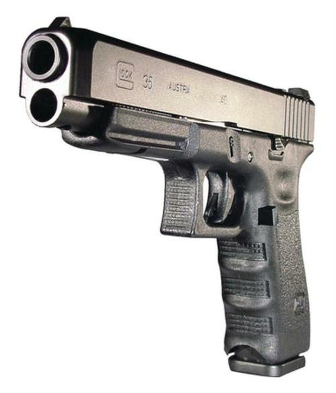 Image of Glock G35 Standard 40 S&W 5.32" Barrel, Adjustable Sights Poly Grip/Frame Black, 10rd