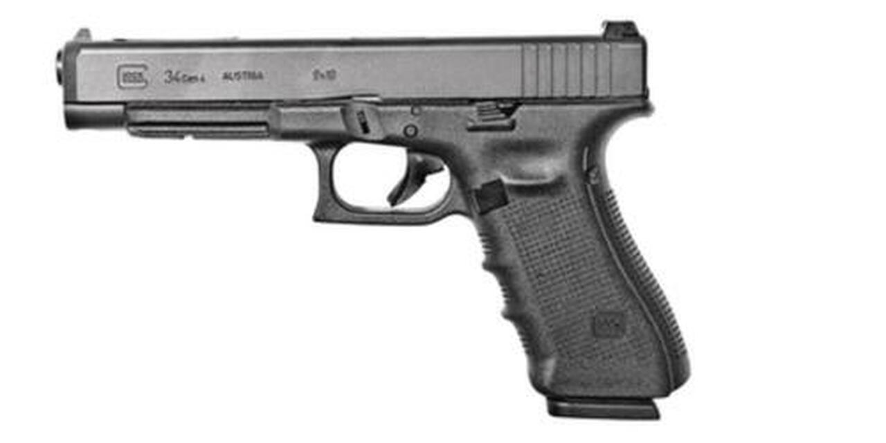 Image of Glock G34 Gen4 Competition 9mm, 5.31" Barrel, Adj Sights, Black, 17rd Mags