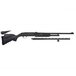 Image of Mossberg FLEX 500 Youth Combo Field/Deer 22"/24" 20 Gauge Shotgun 3" Pump, Black - 54330