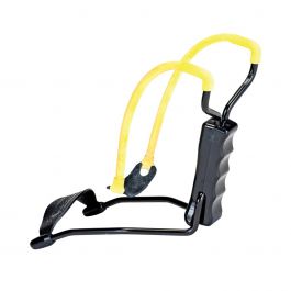 Image of Daisy Outdoor Products Slingshot w/ Flexible Wrist Support, Black/Yellow - B52
